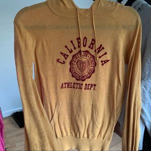 Mustard Collegiate Hoodie